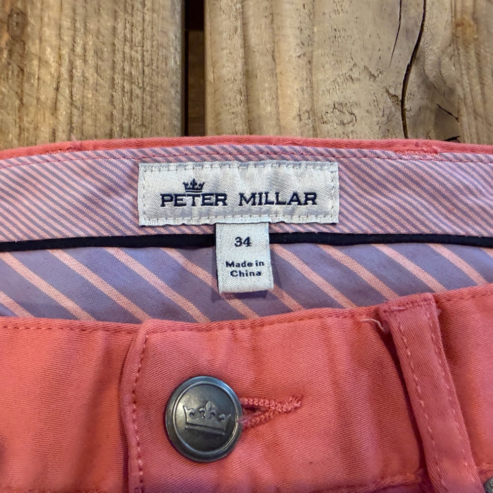 Peter Millar Coral Golf Pants - Picture 3 of 4